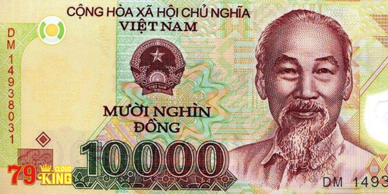 Chiêm bao nhìn thấy bản thân mình nhặt được tờ tiền 10 nghìn  